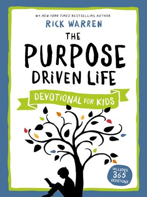 cover image of The Purpose Driven Life Devotional for Kids